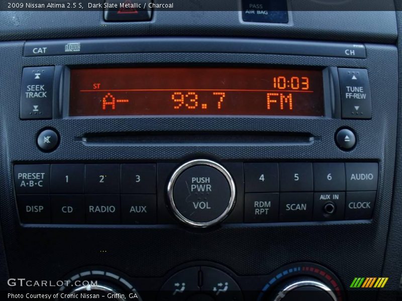Dark Slate Metallic / Charcoal 2009 Nissan Altima 2.5 S