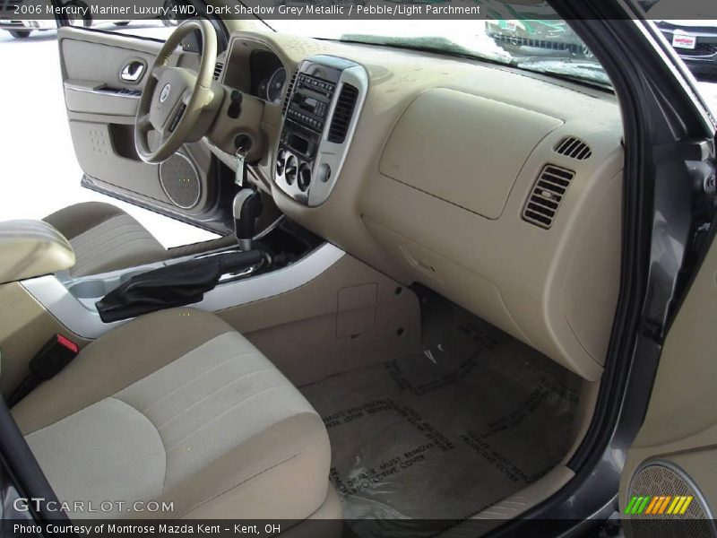 Dark Shadow Grey Metallic / Pebble/Light Parchment 2006 Mercury Mariner Luxury 4WD