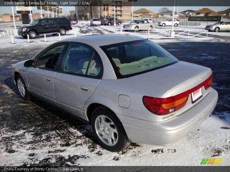 Light Silver / Gray 2000 Saturn S Series SL2 Sedan