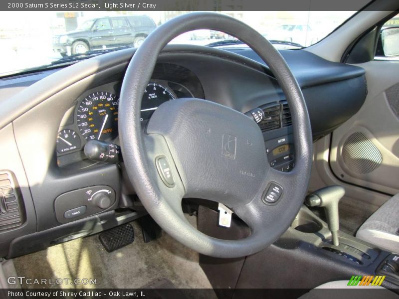 Light Silver / Gray 2000 Saturn S Series SL2 Sedan