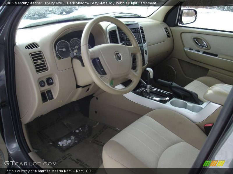Dark Shadow Grey Metallic / Pebble/Light Parchment 2006 Mercury Mariner Luxury 4WD
