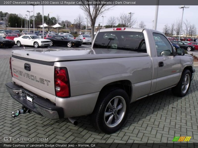 Silver Birch Metallic / Dark Charcoal 2007 Chevrolet Silverado 1500 Classic LS Regular Cab