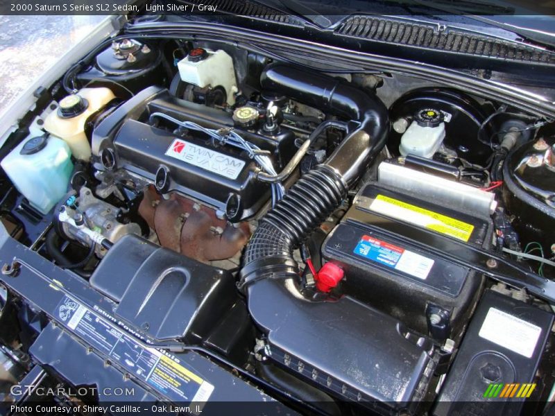 Light Silver / Gray 2000 Saturn S Series SL2 Sedan