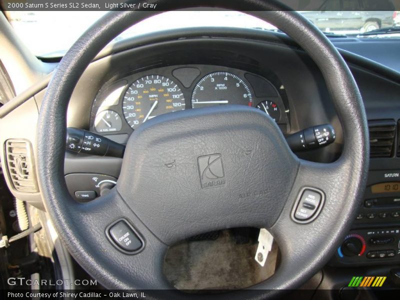 Light Silver / Gray 2000 Saturn S Series SL2 Sedan