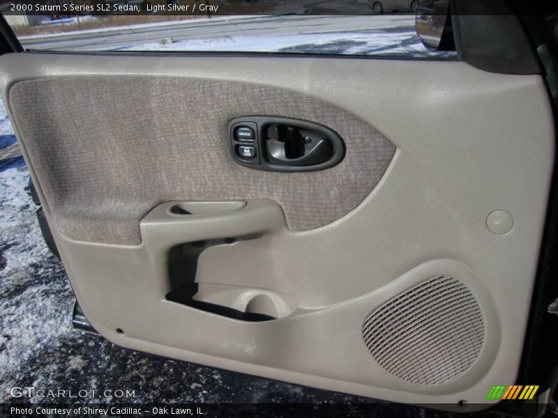 Light Silver / Gray 2000 Saturn S Series SL2 Sedan