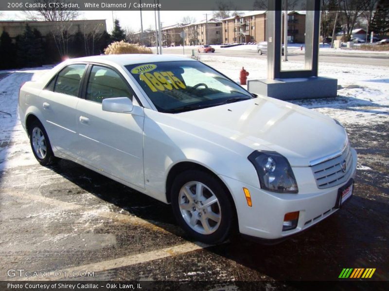 White Diamond / Cashmere 2006 Cadillac CTS Sedan