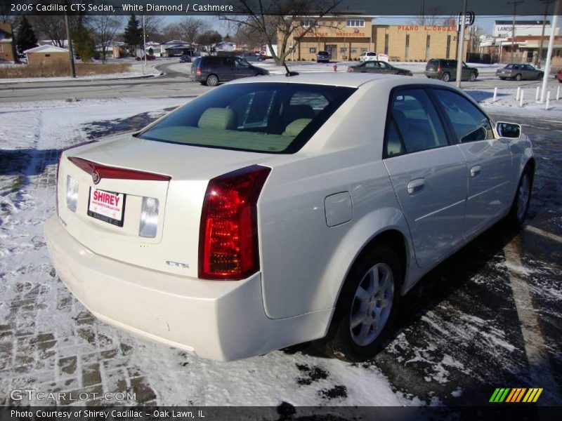 White Diamond / Cashmere 2006 Cadillac CTS Sedan