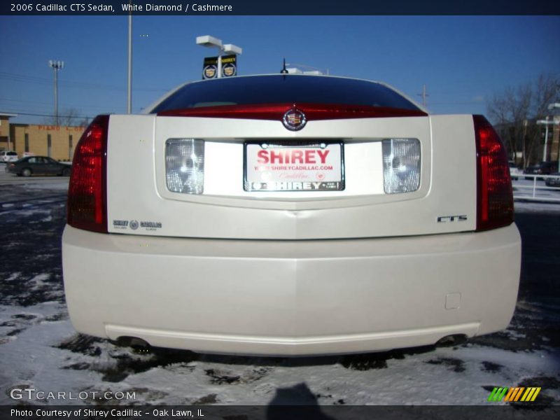 White Diamond / Cashmere 2006 Cadillac CTS Sedan
