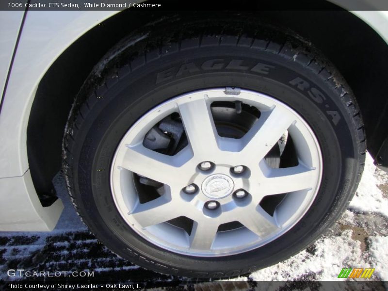 White Diamond / Cashmere 2006 Cadillac CTS Sedan