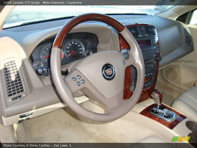 White Diamond / Cashmere 2006 Cadillac CTS Sedan