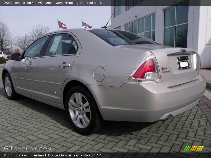 Smokestone Metallic / Charcoal Black 2009 Ford Fusion SEL V6