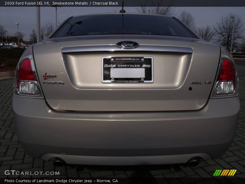 Smokestone Metallic / Charcoal Black 2009 Ford Fusion SEL V6