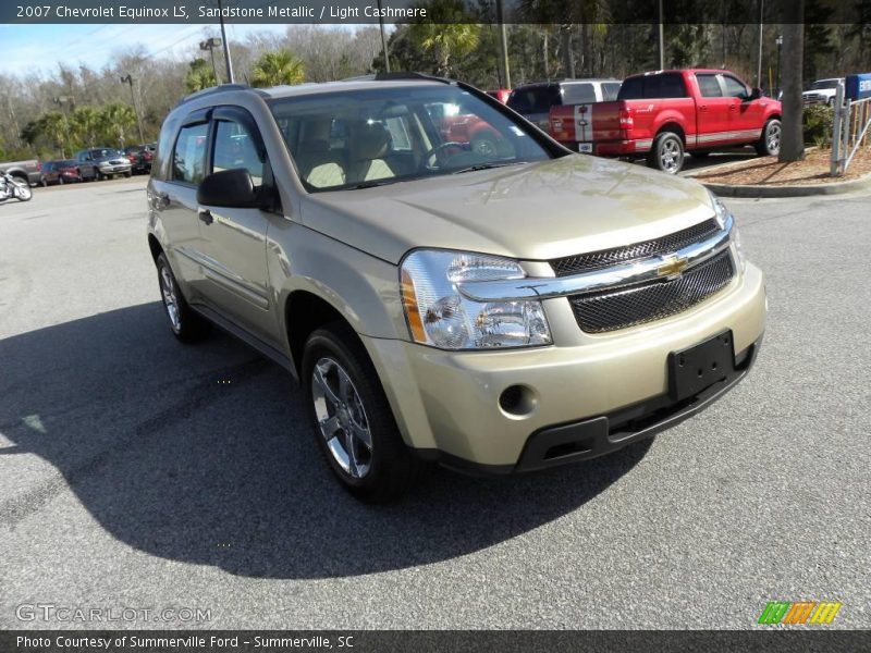 Sandstone Metallic / Light Cashmere 2007 Chevrolet Equinox LS