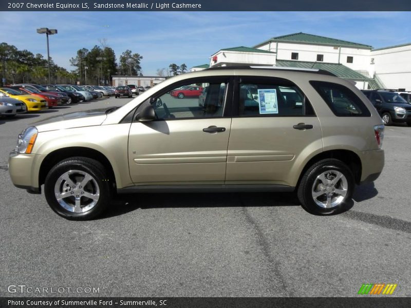Sandstone Metallic / Light Cashmere 2007 Chevrolet Equinox LS