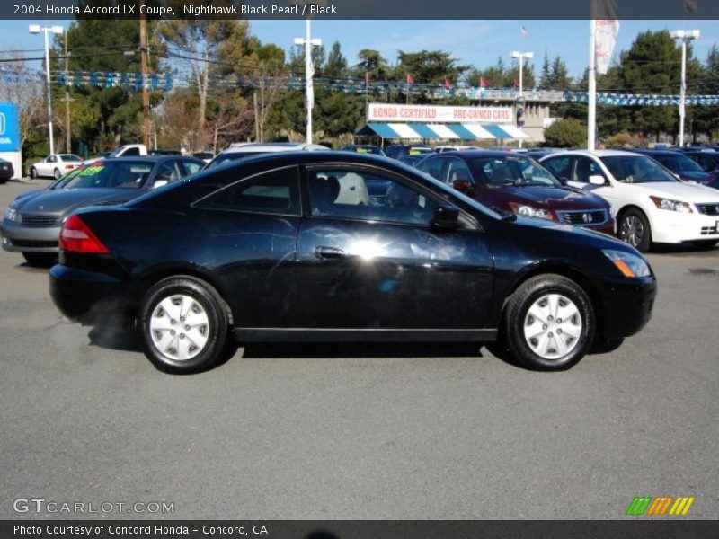 2004 Honda accord lx black #2
