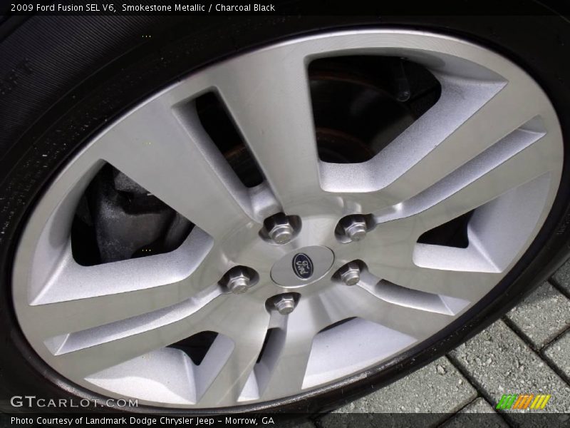 Smokestone Metallic / Charcoal Black 2009 Ford Fusion SEL V6