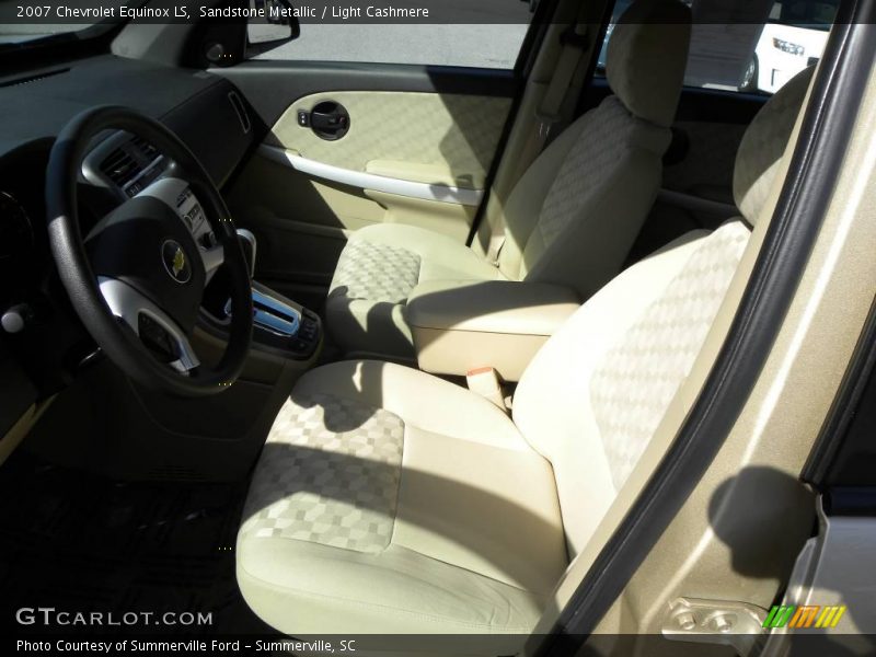 Sandstone Metallic / Light Cashmere 2007 Chevrolet Equinox LS