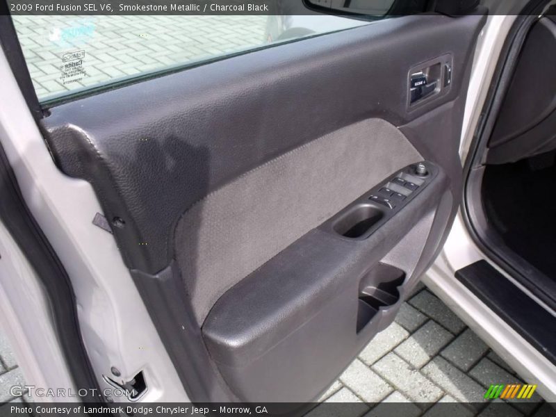 Smokestone Metallic / Charcoal Black 2009 Ford Fusion SEL V6