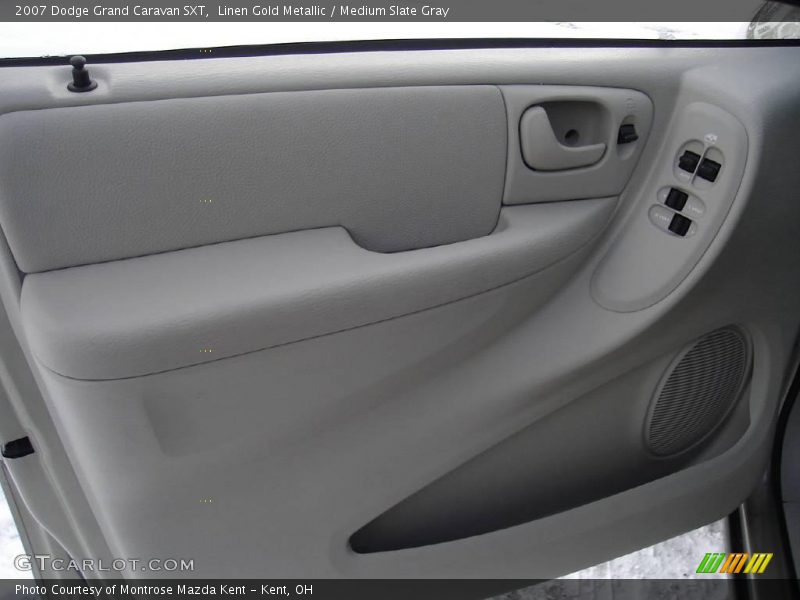 Linen Gold Metallic / Medium Slate Gray 2007 Dodge Grand Caravan SXT