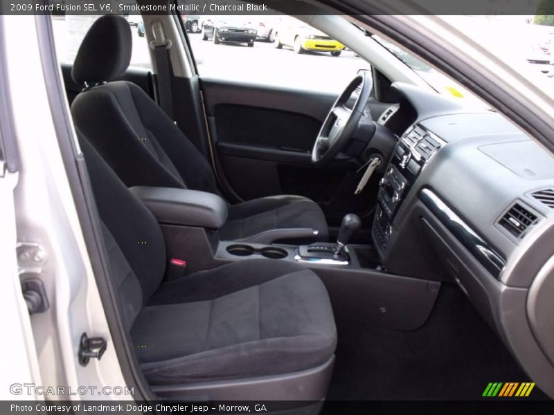 Smokestone Metallic / Charcoal Black 2009 Ford Fusion SEL V6