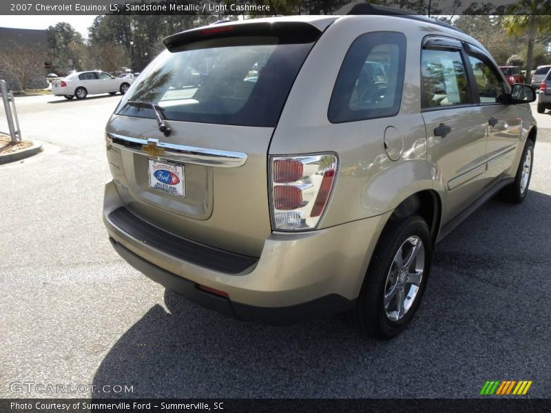 Sandstone Metallic / Light Cashmere 2007 Chevrolet Equinox LS