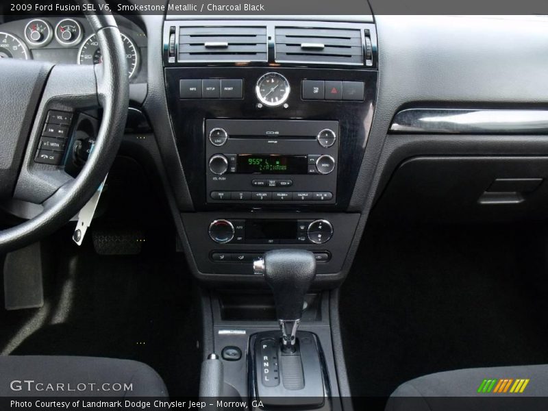 Smokestone Metallic / Charcoal Black 2009 Ford Fusion SEL V6