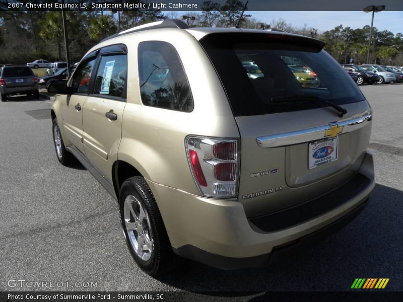 Sandstone Metallic / Light Cashmere 2007 Chevrolet Equinox LS