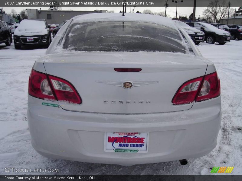 Bright Silver Metallic / Dark Slate Gray/Light Slate Gray 2007 Chrysler Sebring Sedan