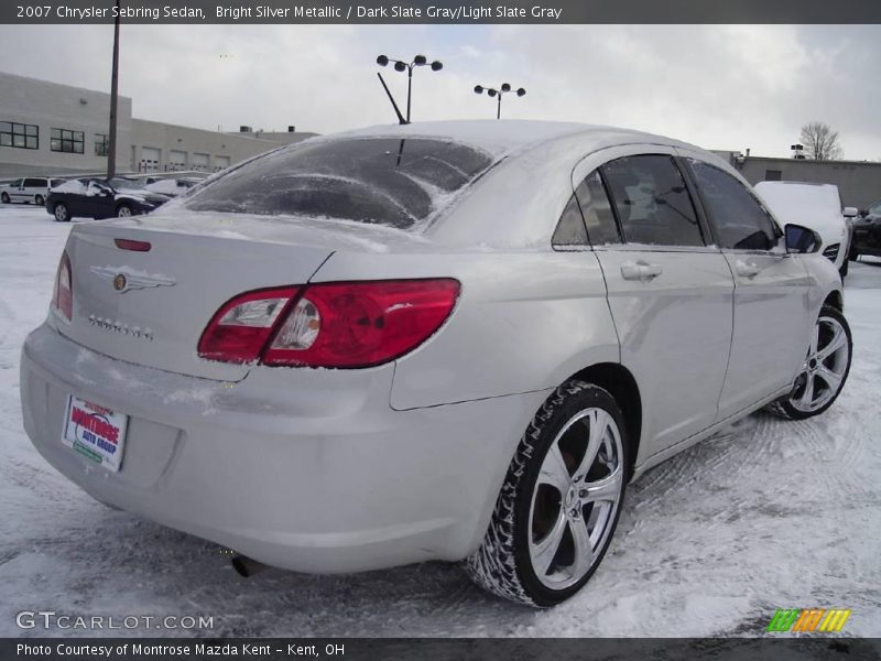 Bright Silver Metallic / Dark Slate Gray/Light Slate Gray 2007 Chrysler Sebring Sedan