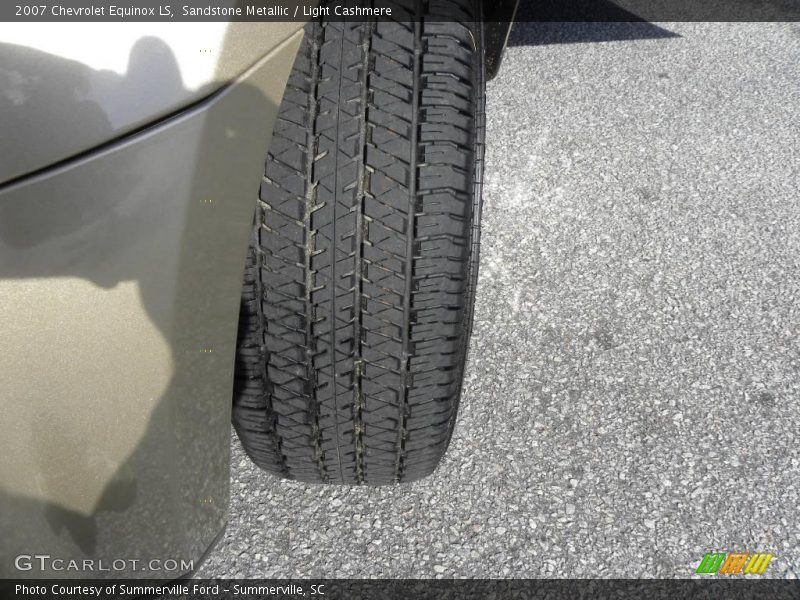 Sandstone Metallic / Light Cashmere 2007 Chevrolet Equinox LS