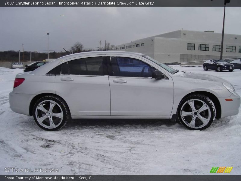 Bright Silver Metallic / Dark Slate Gray/Light Slate Gray 2007 Chrysler Sebring Sedan