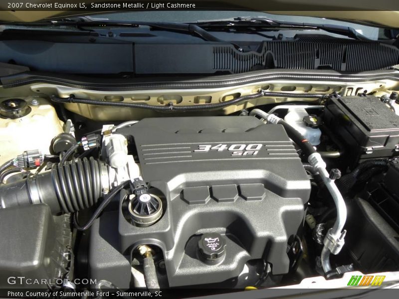 Sandstone Metallic / Light Cashmere 2007 Chevrolet Equinox LS