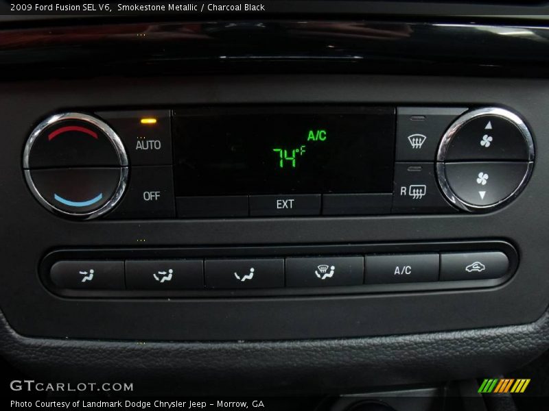 Smokestone Metallic / Charcoal Black 2009 Ford Fusion SEL V6