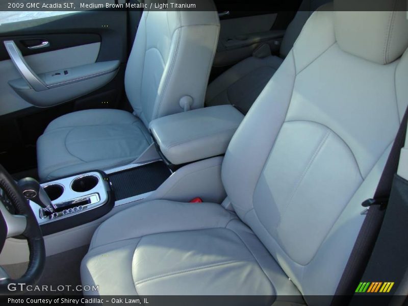 Medium Brown Metallic / Light Titanium 2009 GMC Acadia SLT
