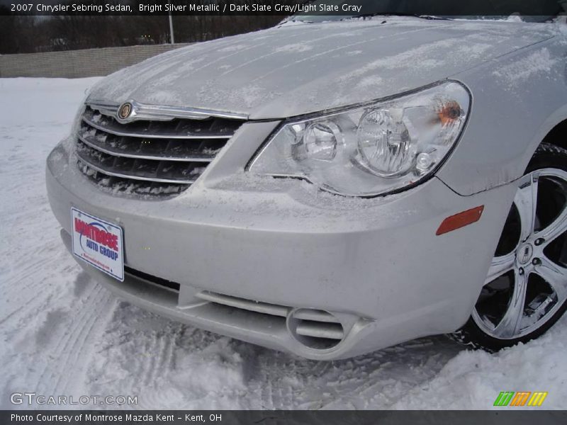 Bright Silver Metallic / Dark Slate Gray/Light Slate Gray 2007 Chrysler Sebring Sedan