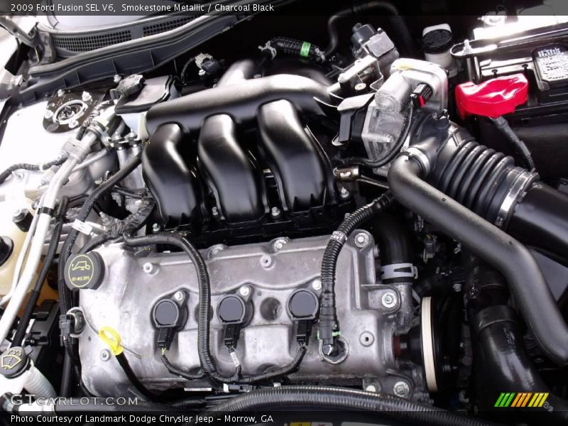 Smokestone Metallic / Charcoal Black 2009 Ford Fusion SEL V6