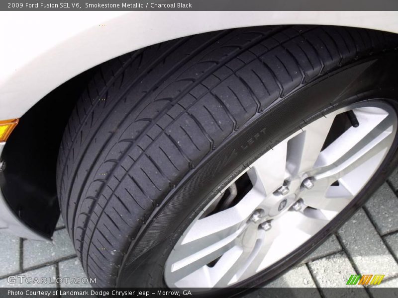 Smokestone Metallic / Charcoal Black 2009 Ford Fusion SEL V6