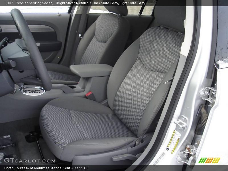 Bright Silver Metallic / Dark Slate Gray/Light Slate Gray 2007 Chrysler Sebring Sedan