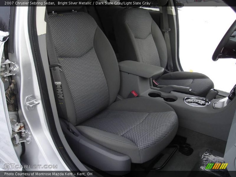 Bright Silver Metallic / Dark Slate Gray/Light Slate Gray 2007 Chrysler Sebring Sedan