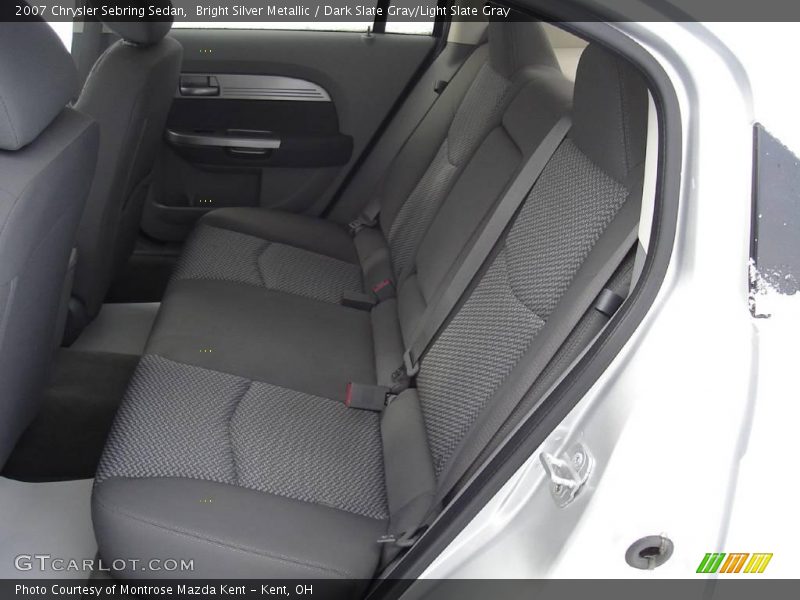 Bright Silver Metallic / Dark Slate Gray/Light Slate Gray 2007 Chrysler Sebring Sedan