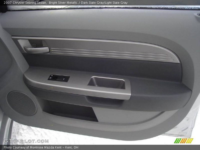Bright Silver Metallic / Dark Slate Gray/Light Slate Gray 2007 Chrysler Sebring Sedan