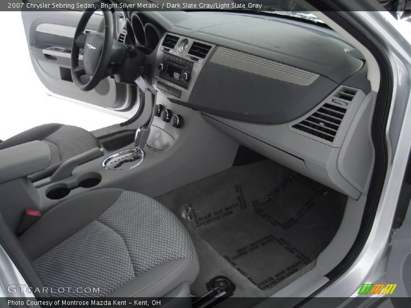 Bright Silver Metallic / Dark Slate Gray/Light Slate Gray 2007 Chrysler Sebring Sedan