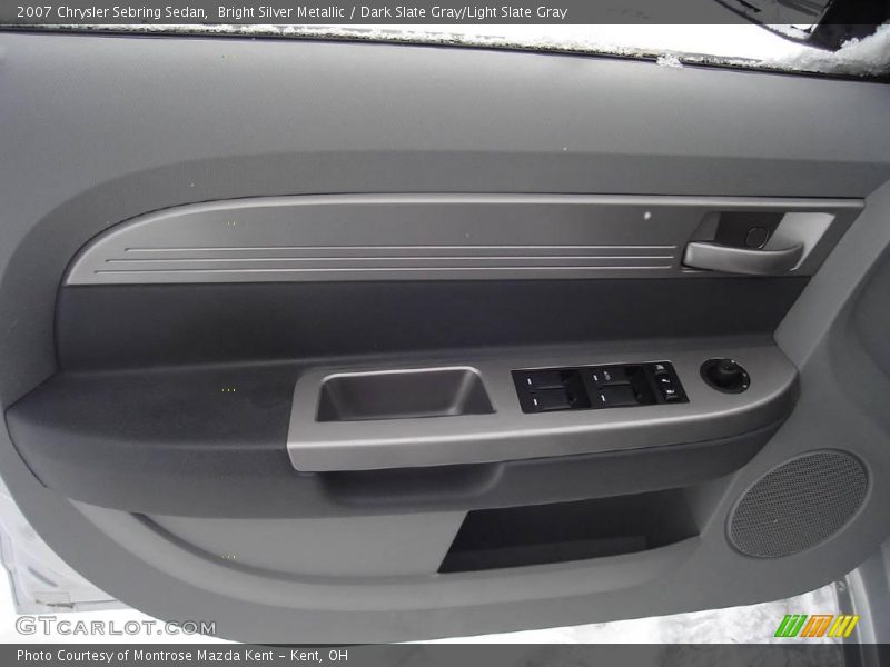 Bright Silver Metallic / Dark Slate Gray/Light Slate Gray 2007 Chrysler Sebring Sedan