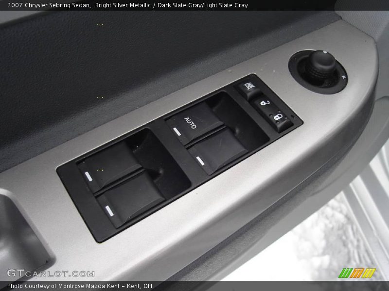 Bright Silver Metallic / Dark Slate Gray/Light Slate Gray 2007 Chrysler Sebring Sedan