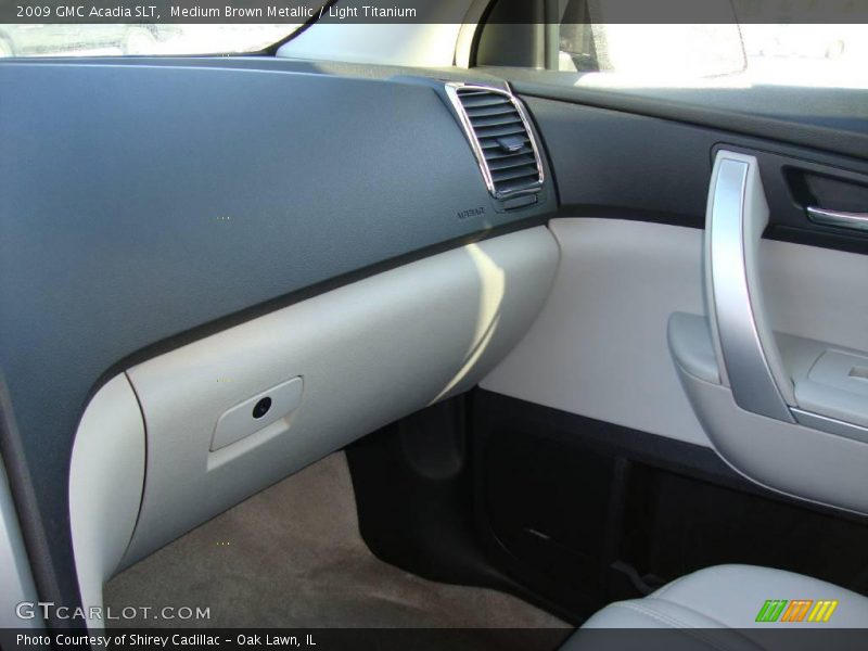 Medium Brown Metallic / Light Titanium 2009 GMC Acadia SLT