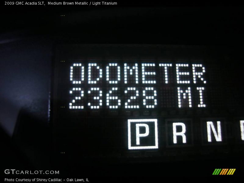 Medium Brown Metallic / Light Titanium 2009 GMC Acadia SLT