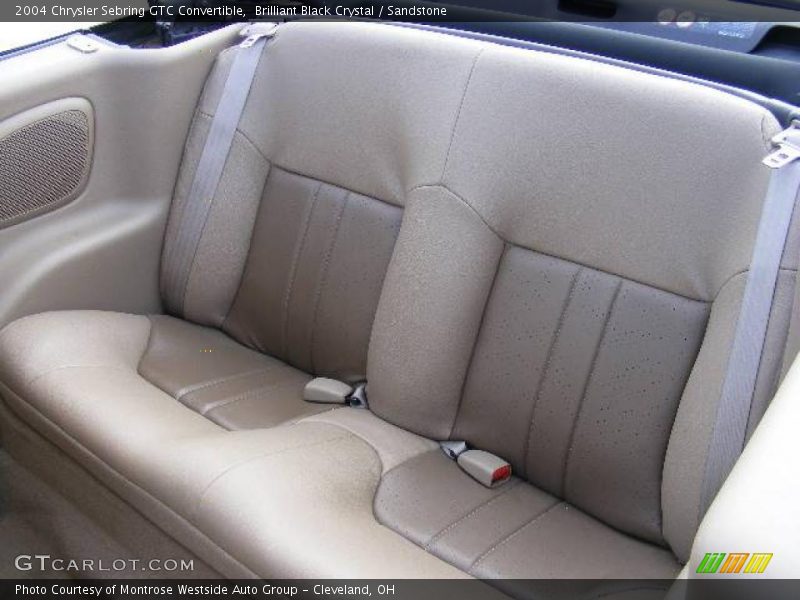 Brilliant Black Crystal / Sandstone 2004 Chrysler Sebring GTC Convertible