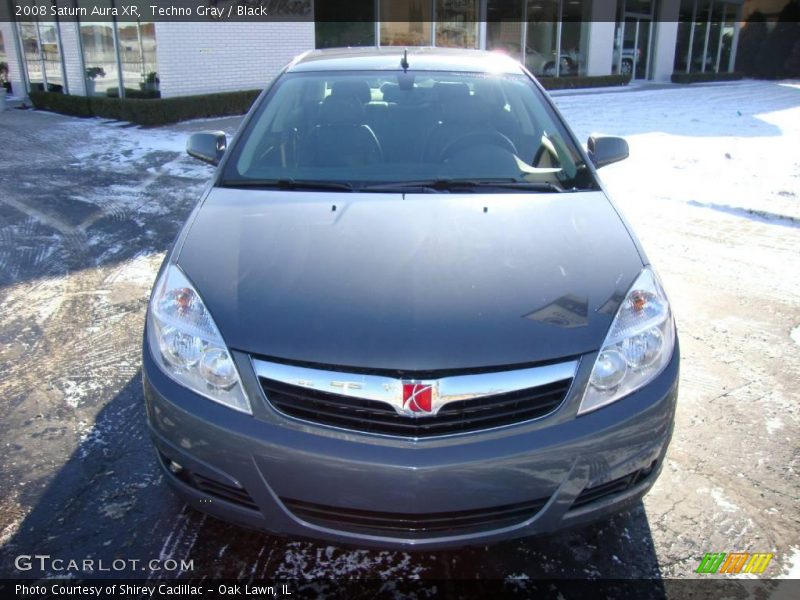 Techno Gray / Black 2008 Saturn Aura XR