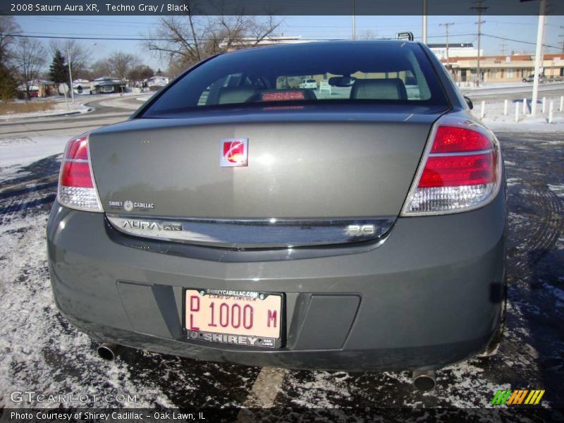 Techno Gray / Black 2008 Saturn Aura XR