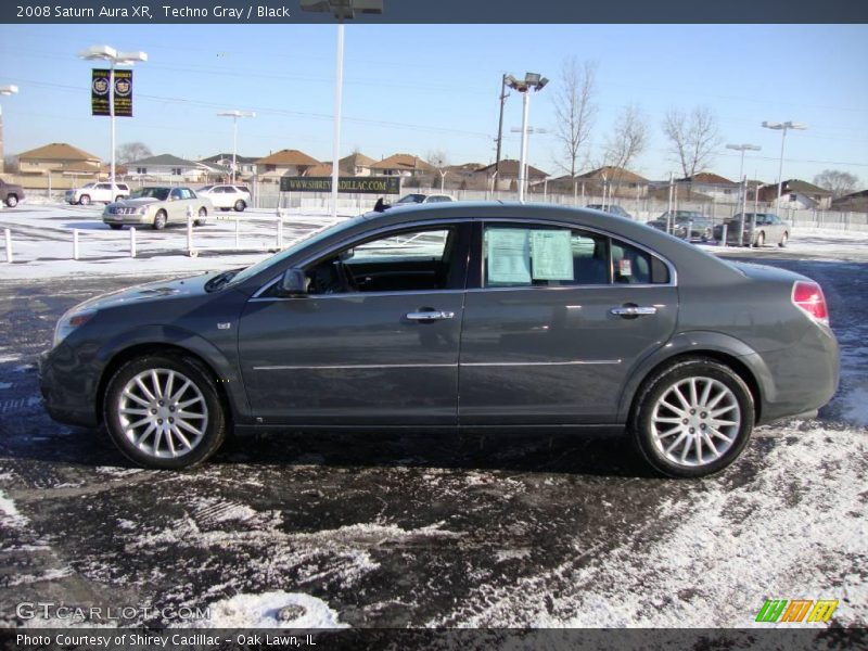 Techno Gray / Black 2008 Saturn Aura XR